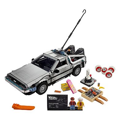 LEGO Back to the Future Time Machine 10300 Building Kit for Adults (1,856 Pieces)