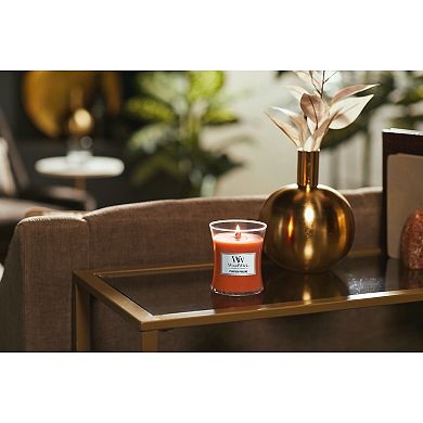 WoodWick Pumpkin Praline Medium Hourglass Candle