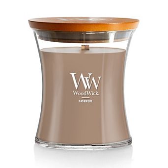 WoodWick® Cashmere Medium Hourglass Candle Jar