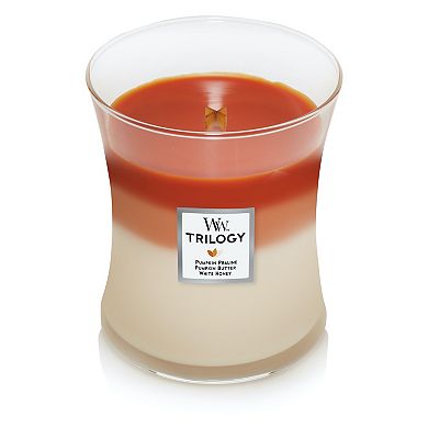 WoodWick Pumpkin Gourmand Medium Hourglass Candle Jar