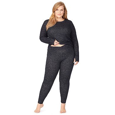 Plus Size Cuddl Duds® Soft Knit Leggings