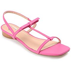 Womens Pink Slingback Sandals Shoes Kohl s