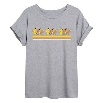 Juniors' Pokémon Pikachu & Eevee Graphic Tee