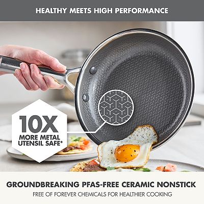 pan GreenPan Apex Hybrid Ceramic Nonstick 9.5-Inch & 11-Inch Frying