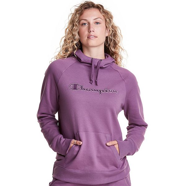 Champion women's powerblend hot sale pullover hoodie