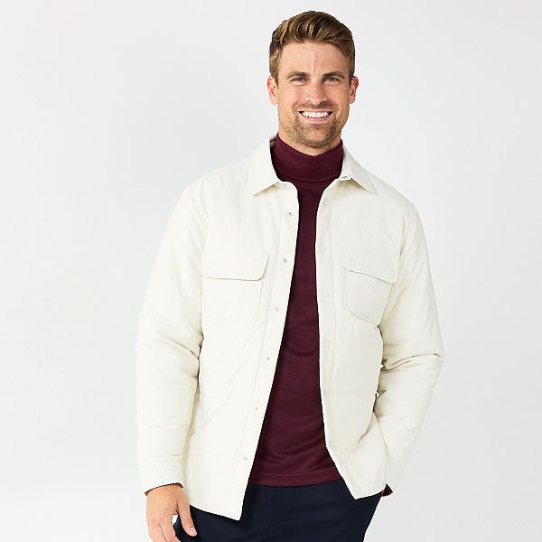 Men's Apt. 9® Quilted Puffer Shirt Jacket