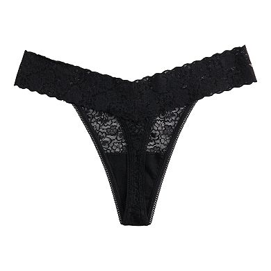 Juniors' SO® Lace Thong Panty ZG01U450R