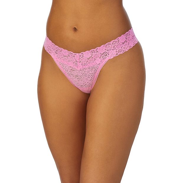 Lace Thong Panty - Pink