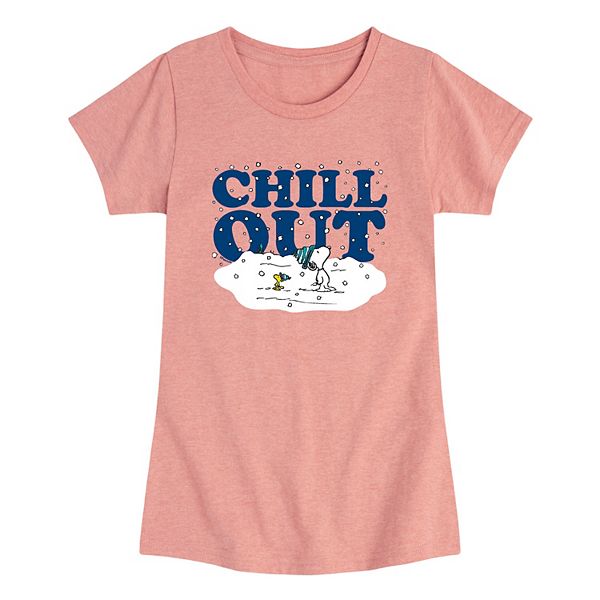 Girls 7-16 Peanuts Winter Chill Out Graphic Tee