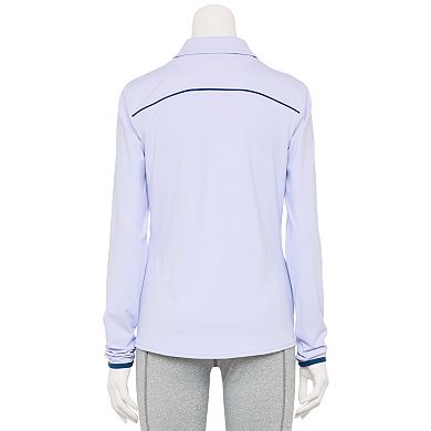 Women's Tek Gear® 1/4-Zip Golf Polo