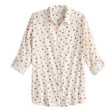 Women's Croft & Barrow® Relaxed Tunic Shirt