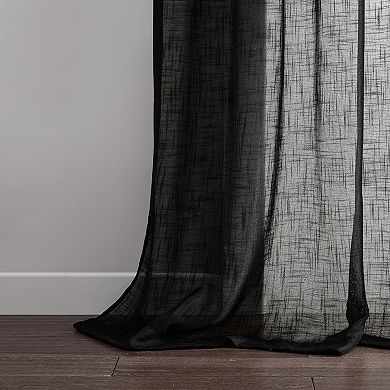 B. Smith Jolene Semi Sheer Window Curtain Panel