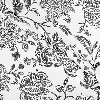 B. Smith Nora Hearts Total Blackout Window Curtain Panel