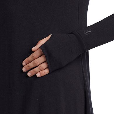Women's Cuddl Duds® Softwear with Stretch Long Sleeve Cowlneck Tunic Top