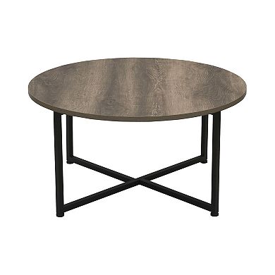 Household Essentials Ashwood Round Coffee Table