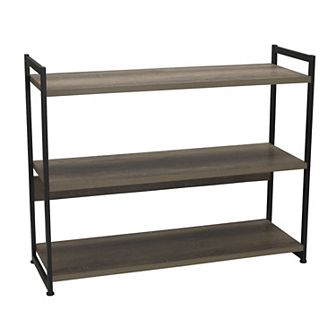 Household Essentials Ashwood 3 tier Modular Bookshelf