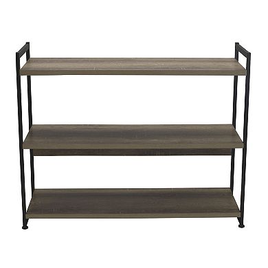 Household Essentials Ashwood 3-Tier Modular Bookshelf