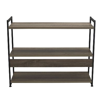 Household Essentials Ashwood 3-Tier Modular Bookshelf