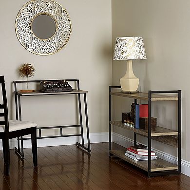 Household Essentials Ashwood 3-Tier Modular Bookshelf