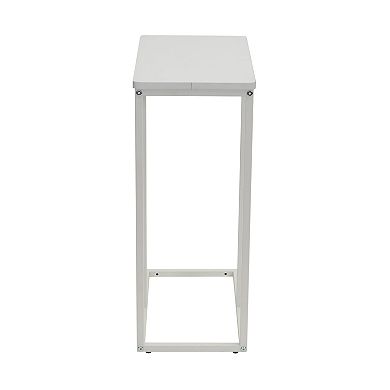 Household Essentials C-Shaped Metal Frame Side Table
