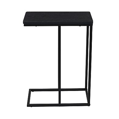 Household Essentials C-Shaped Modern Side Table