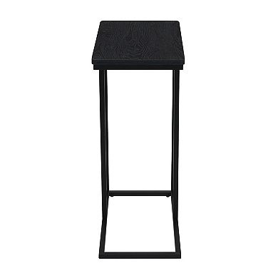 Household Essentials C-Shaped Modern Side Table