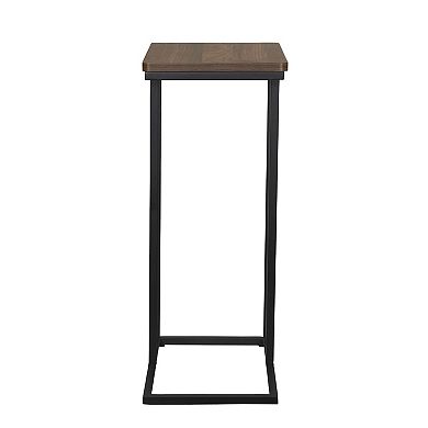 Household Essentials C-Shaped Modern Side Table