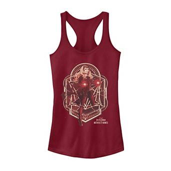 Juniors' Marvel Doctor Strange in the Multiverse of Madness Wanda Magic Hero Pose Tank Top