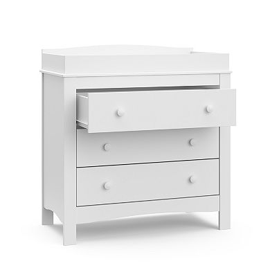 Graco Noah 3-Drawer Chest Dresser with Changing Topper