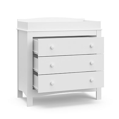 Graco Noah 3-Drawer Chest Dresser with Changing Topper