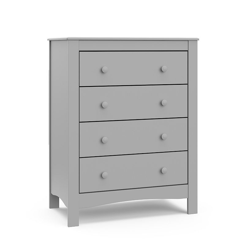 Graco Noah 4-Drawer Chest Dresser, Grey