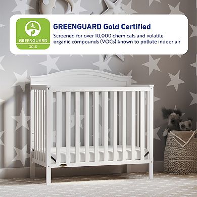Graco Stella 4-in-1 Convertible Mini Crib