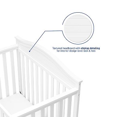 Graco Stella 4-in-1 Convertible Mini Crib