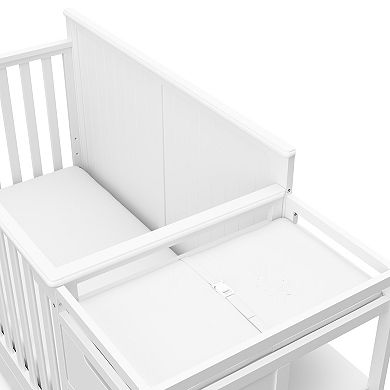 Graco Hadley 4-in-1 Convertible Crib and Changer with Drawer