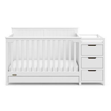 Graco Hadley 4-in-1 Convertible Crib and Changer with Drawer