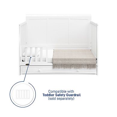 Graco Asheville 4-in-1 Convertible Crib with Drawer