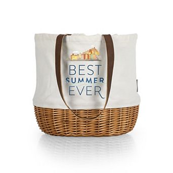 Disney / Pixar's Luca Coronado Canvas & Willow Basket Tote by Picnic Time