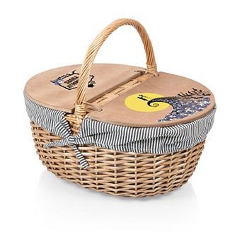 Disney's Nightmare Before Christmas Jack & Sally Country Picnic Basket by Picnic Time