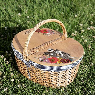 Disney's Nightmare Before Christmas Jack & Sally Country Picnic Basket by Picnic Time