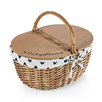 Disney's Mickey Mouse Silhouette Country Basket by Picnic Time
