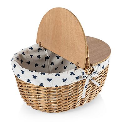 Disney's Mickey Mouse Silhouette Country Basket by Picnic Time