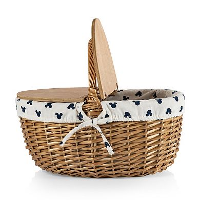 Disney's Mickey Mouse Silhouette Country Basket by Picnic Time