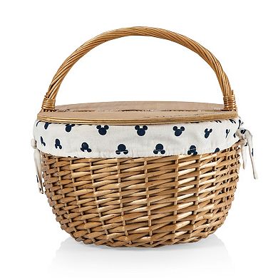 Disney's Mickey Mouse Silhouette Country Basket by Picnic Time
