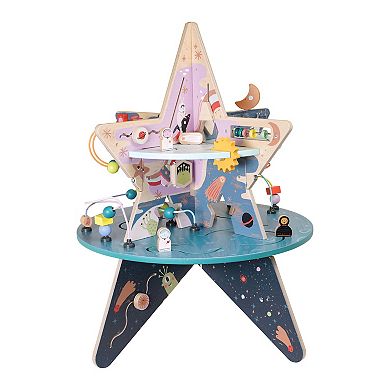 Manhattan Toy Celestial Star Explorer Wooden Toddler Activity Center