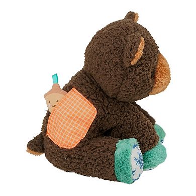 Manhattan Toy Wild Bear-y Plush Teddy Bear Stuffed Animal Activity Toy