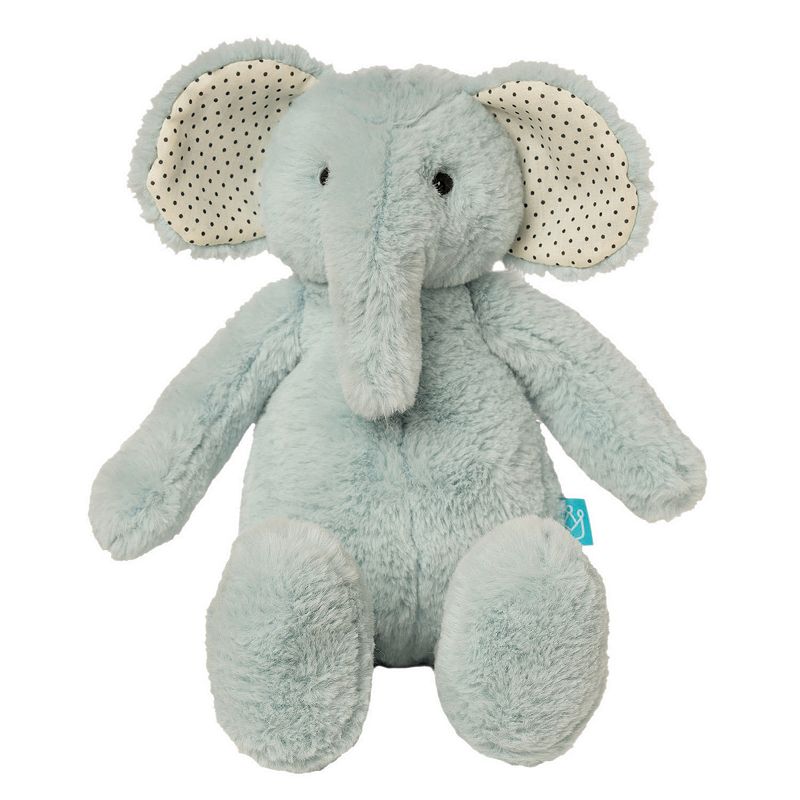 Manhattan Toy Pattern Pals Blue Elephant Stuffed Animal, Multicolor