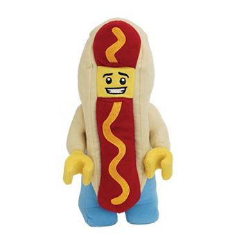Manhattan Toy LEGO Minifigure Hot Dog Guy 9" Plush Character