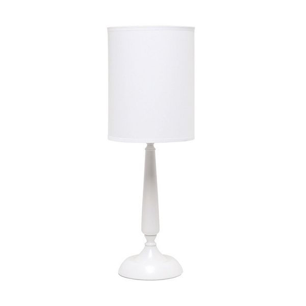 Traditional Candlestick Table Lamp White - Simple Designs