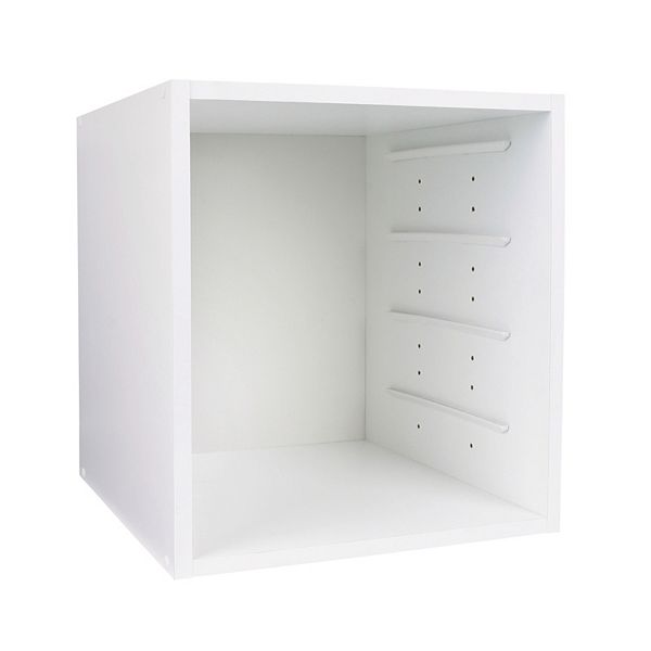 kohls.com | ArtBin 6855SC Super Satchel Cube - 15.5 x 16.75 x 15.625 in. Arts and Crafts Supply Storage with Pre-Drilled Holes, 6 Rail Set, Customizable, White