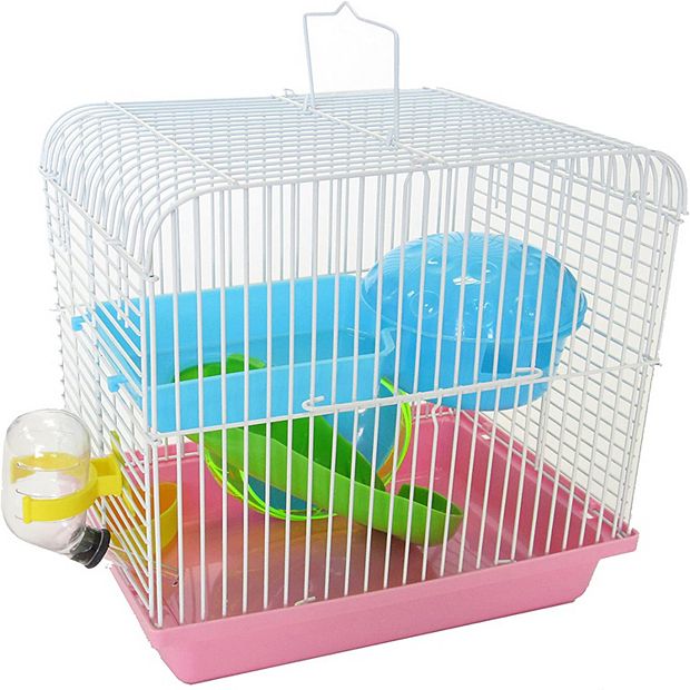 Pink dwarf clearance hamster cage